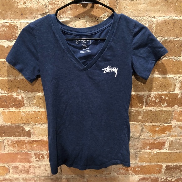 Stussy Tops - Stussy V-Neck